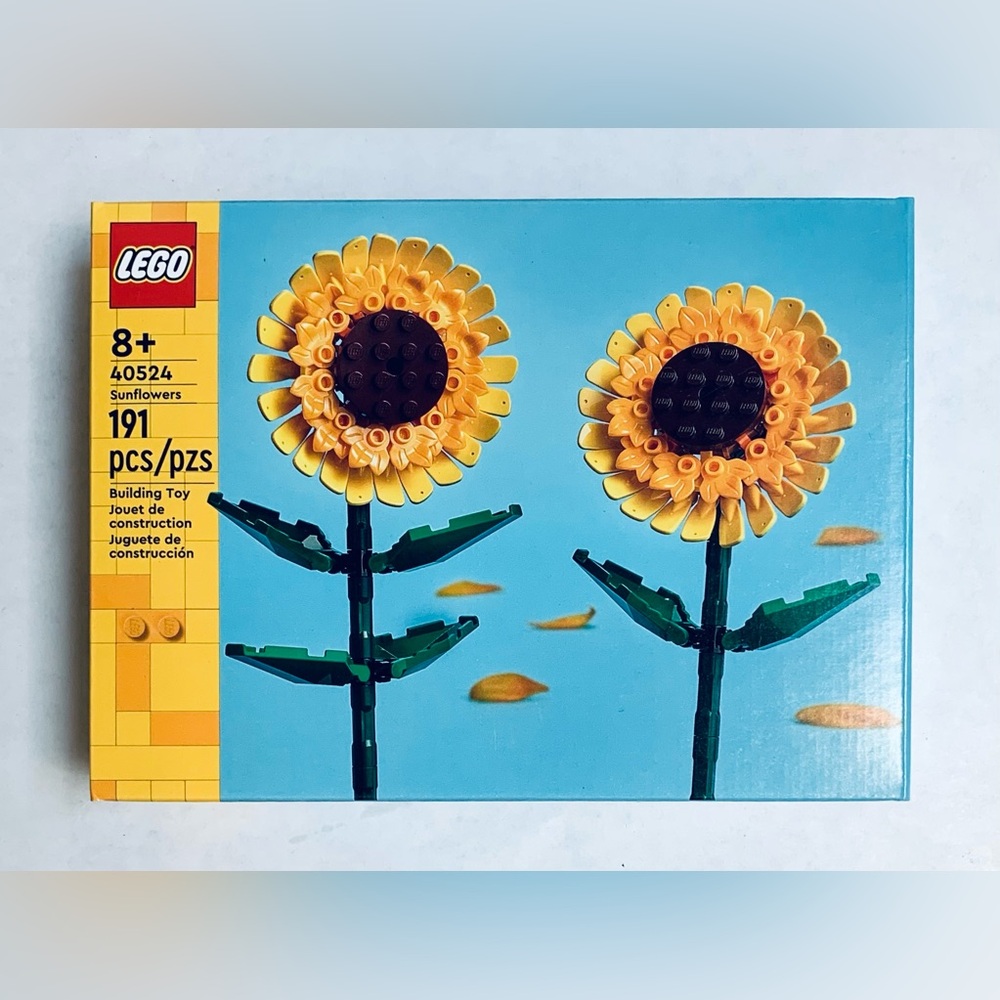 LEGO SUNFLOWERS 40524 Gold and Brown Blossom Flowers Legos NEW Botanicals